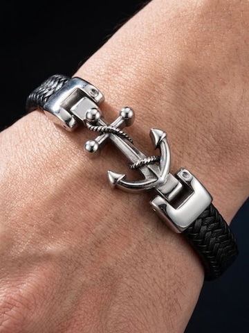 Bracelet 'AHOY MARITIM' UNIQAL en argent