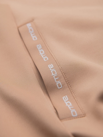 Ombre Sweatjacka i beige
