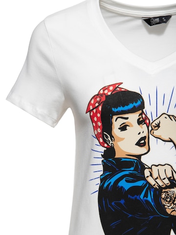 Queen Kerosin Shirt 'We can do it' in White