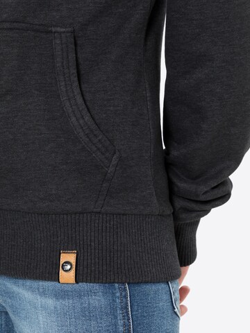 Fli Papigu Zip-Up Hoodie 'Radio Tokio' in Grey