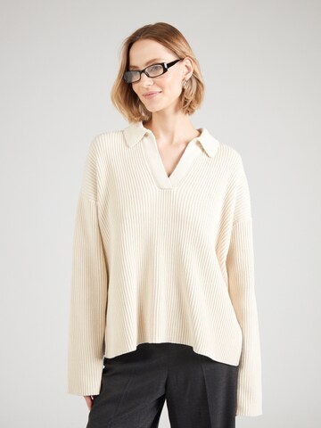 Pull-over 'JOHNNY' GAP en beige : devant