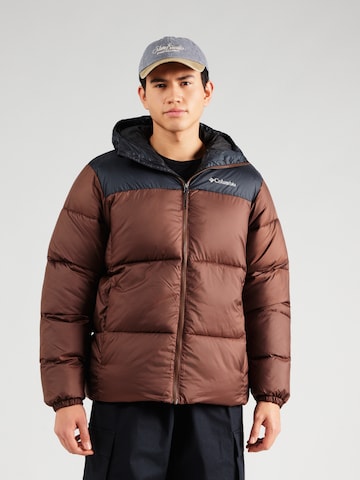 Veste outdoor 'Puffect II' COLUMBIA en marron : devant