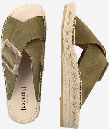 espadrij l´originale Mules 'Bellevue' in Green