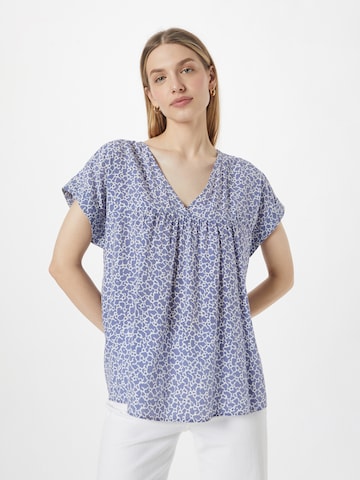 ESPRIT Blouse in Blauw: voorkant