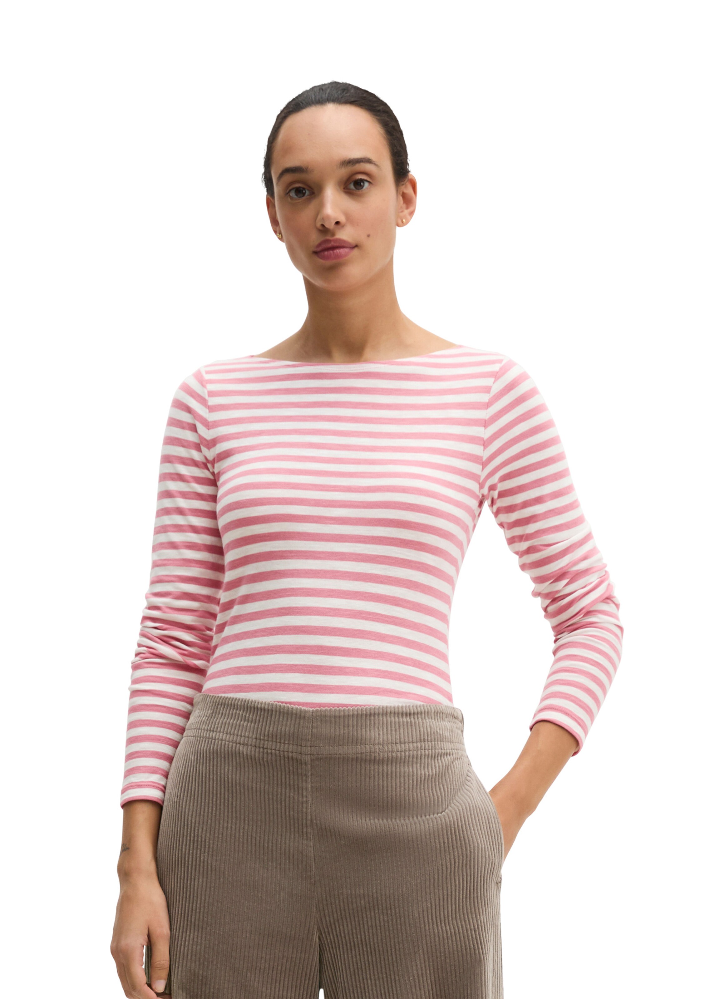 Marc O'Polo Shirt in Pink: front