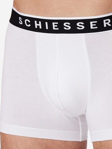 SCHIESSER Boxer shorts '95/5 Cotton' in White