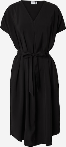 NÜMPH Koktejlové šaty 'NUESSY' – černá: přední strana