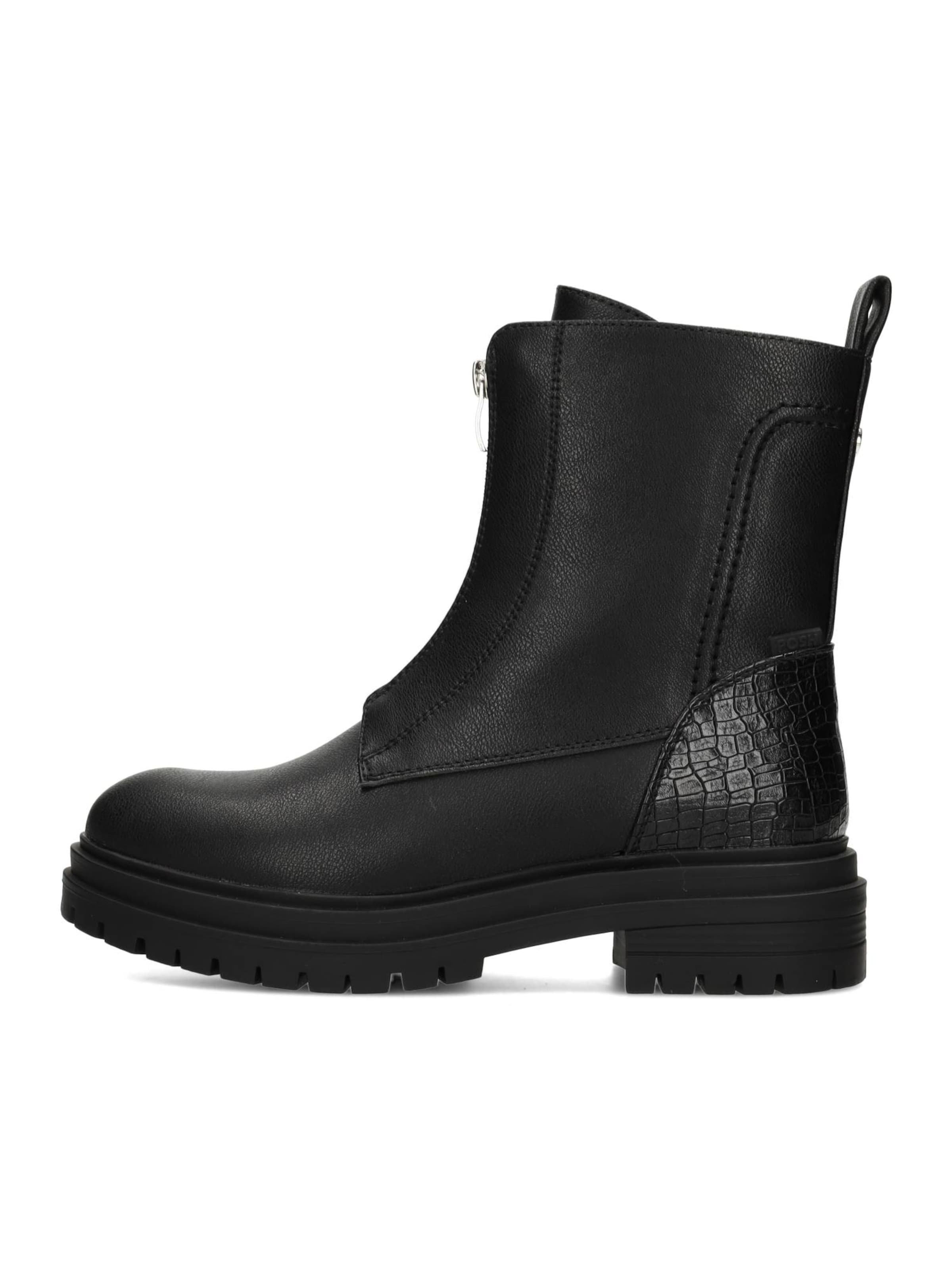 POSH by Poelman Boots 'STACEY' in Black: front