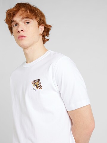 BOSS T-shirt i vit