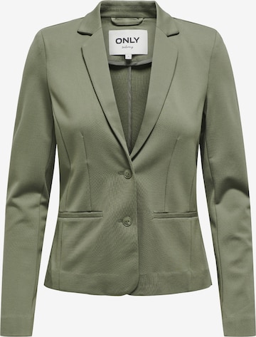 Blazer 'Poptrash' di ONLY in verde: frontale