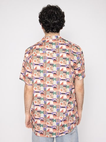 Brava Fabrics Comfort Fit Skjorte 'Artisan Aloha Shirt Passion' i blandingsfarvet