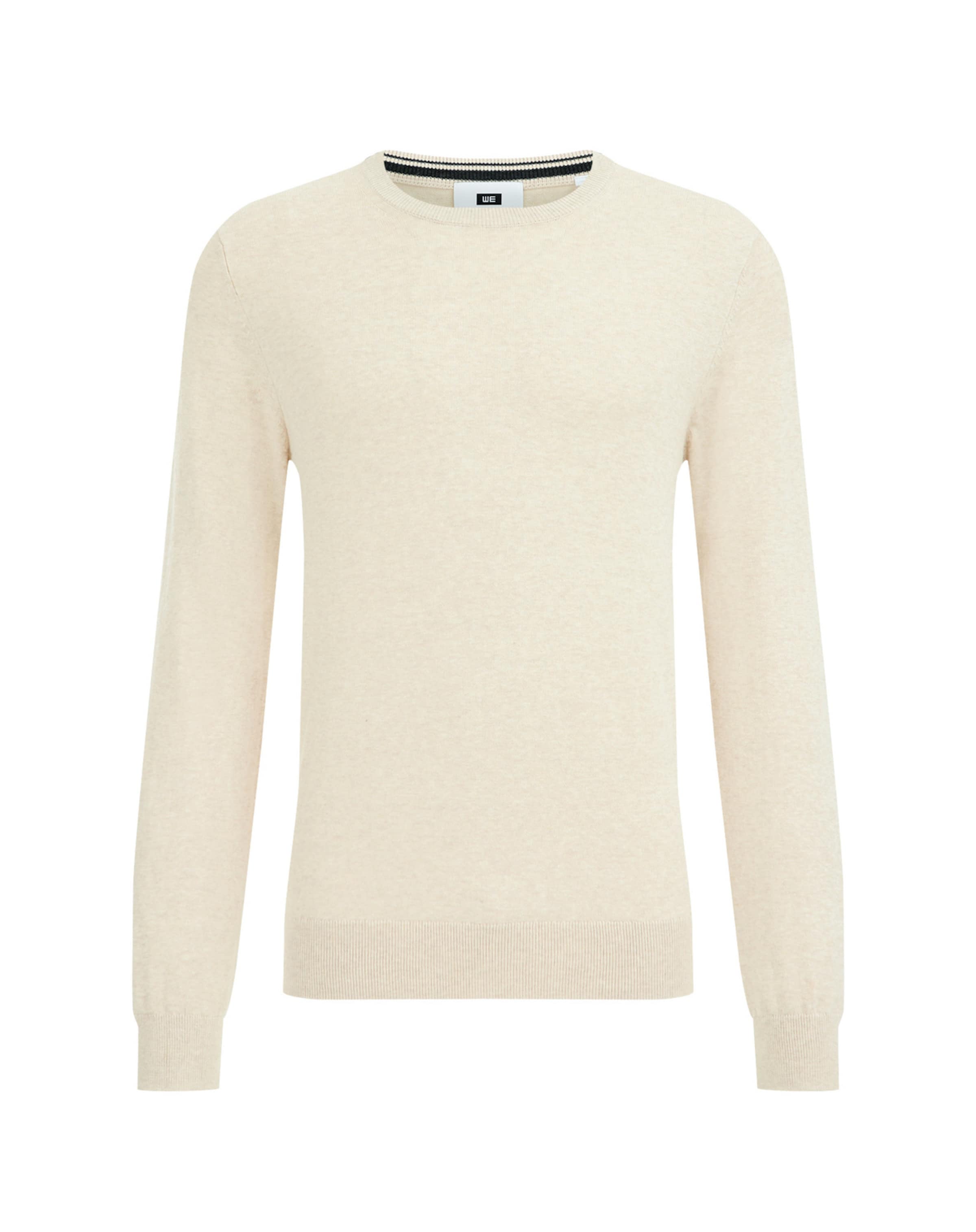 WE Fashion Πουλόβερ σε μπεζ: μπροστά