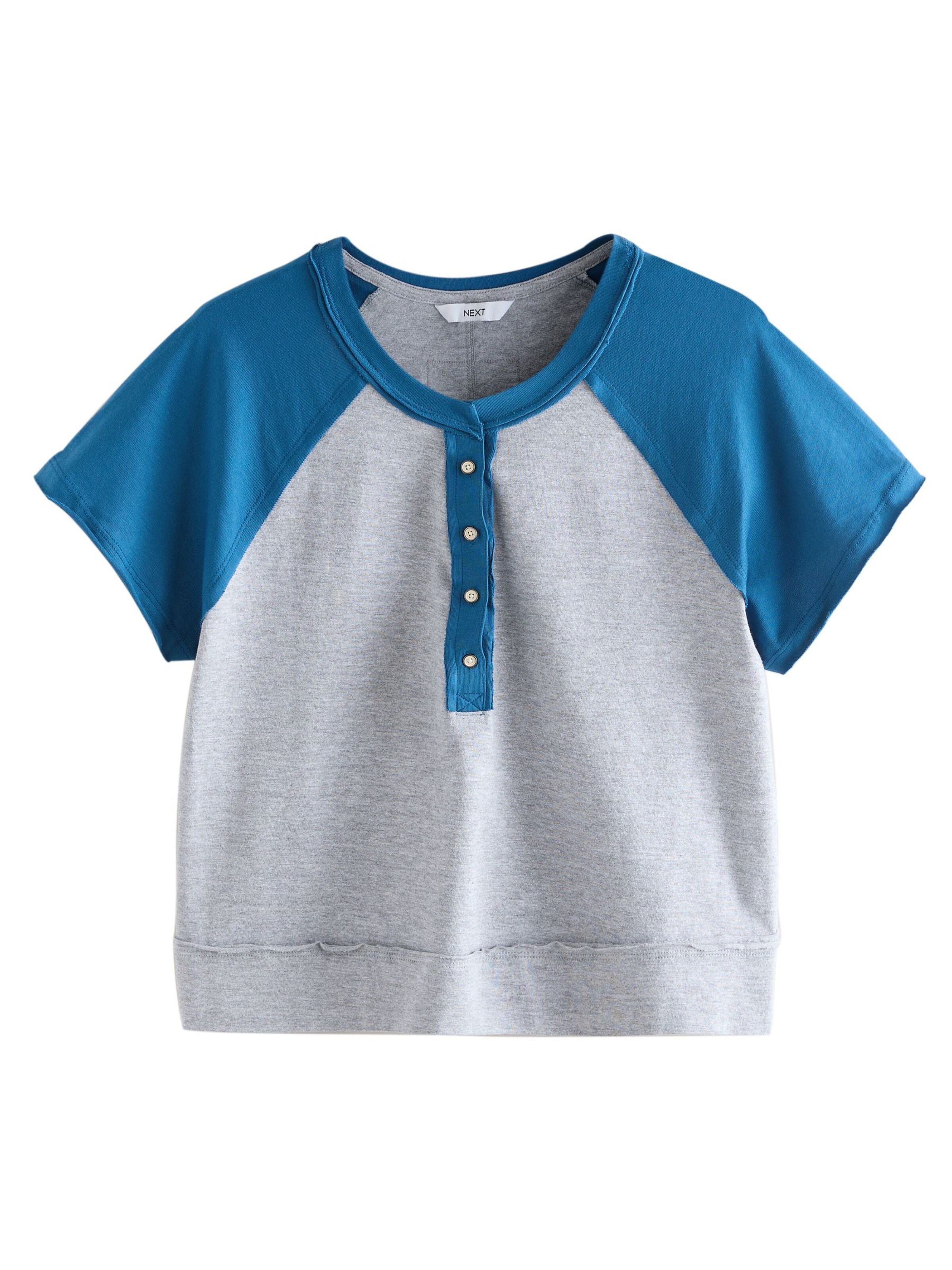 Next Svetr – modrá: přední strana