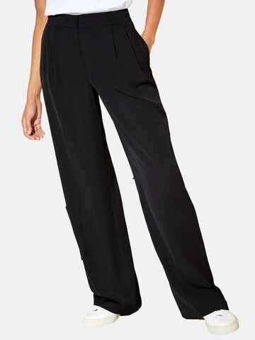 Friends Like These Wide Leg Hose in Schwarz: Vorderseite