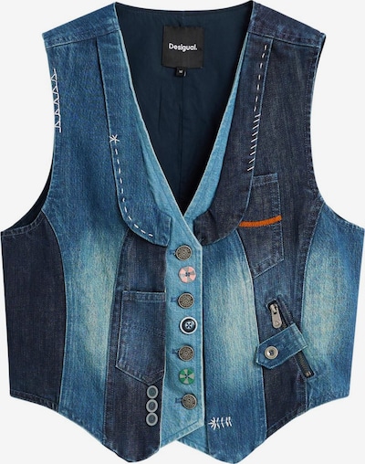 Liemenė iš Desigual, spalva – mėlyna / tamsiai mėlyna jūros spalva / tamsiai (džinso) mėlyna, Prekių apžvalga