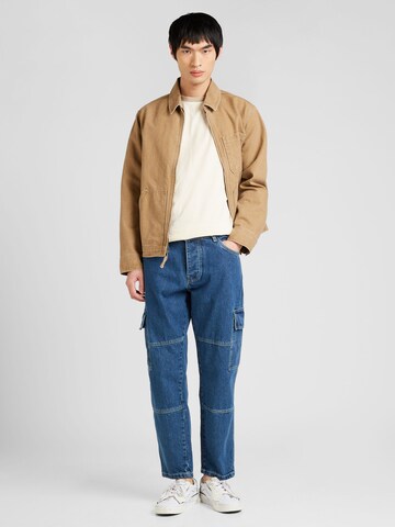 BRAVE SOUL Loose fit Cargo jeans in Blue