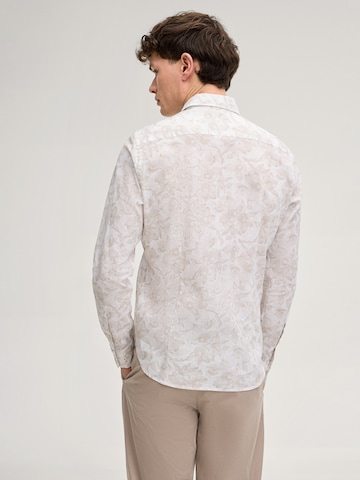 Coupe slim Chemise 'Pit' JOOP! en blanc