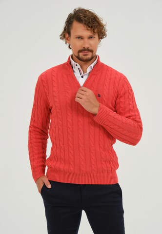 Giorgio di Mare Sweter w kolorze czerwony: przód