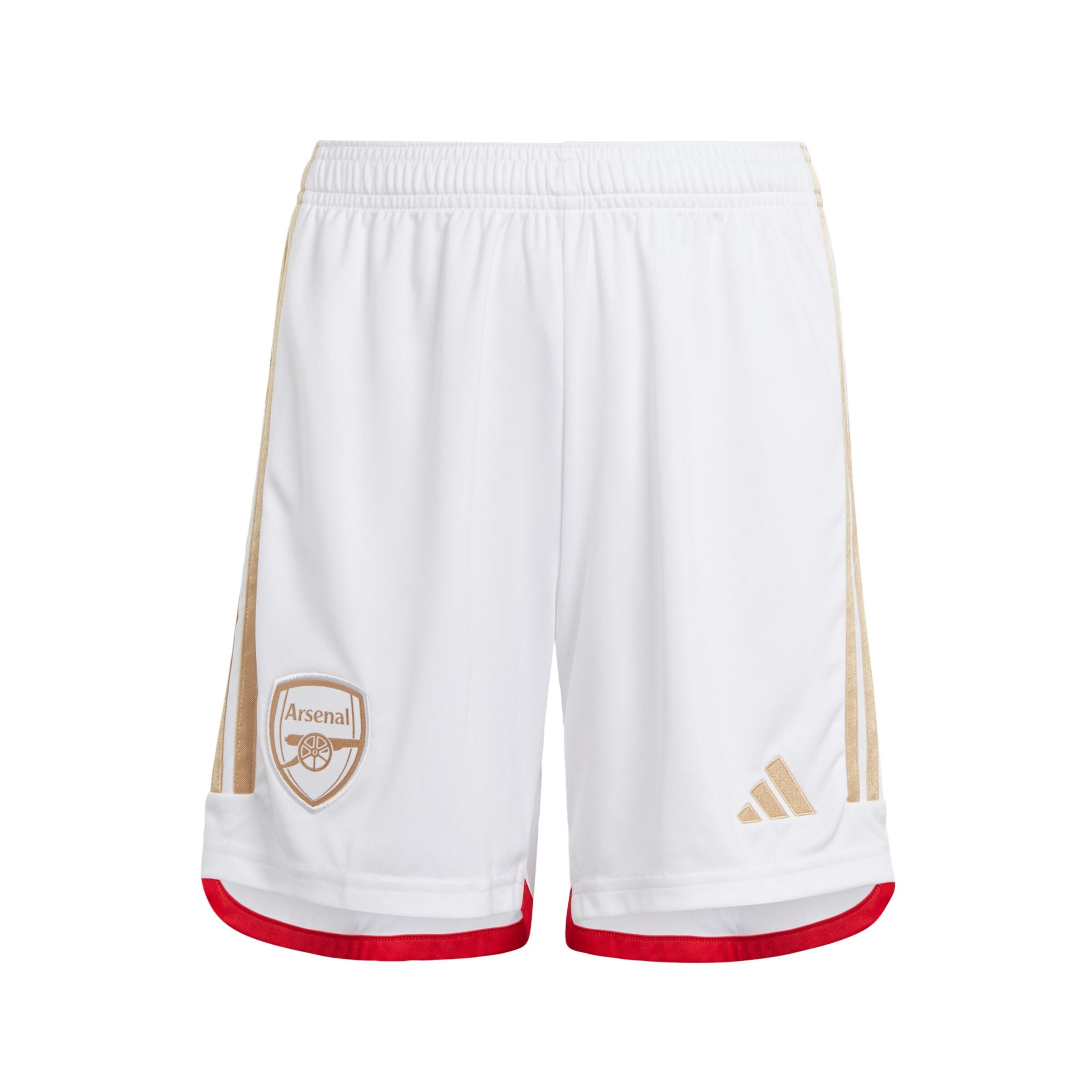 ADIDAS PERFORMANCE Regular Workout Pants 'FC Arsenal 23/24' in White: front