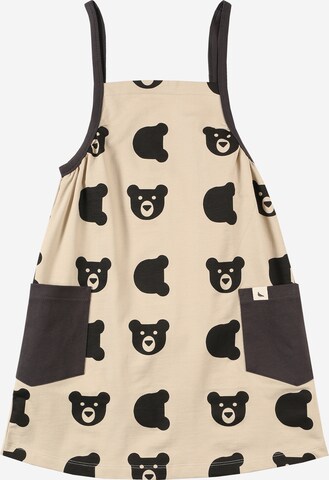 Turtledove London Dress in Beige: front