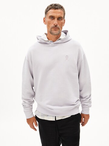 ARMEDANGELS Sweatshirt in Lila: voorkant