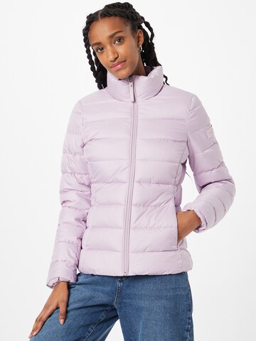 TOM TAILOR Between-Season Jacket in Purple: front