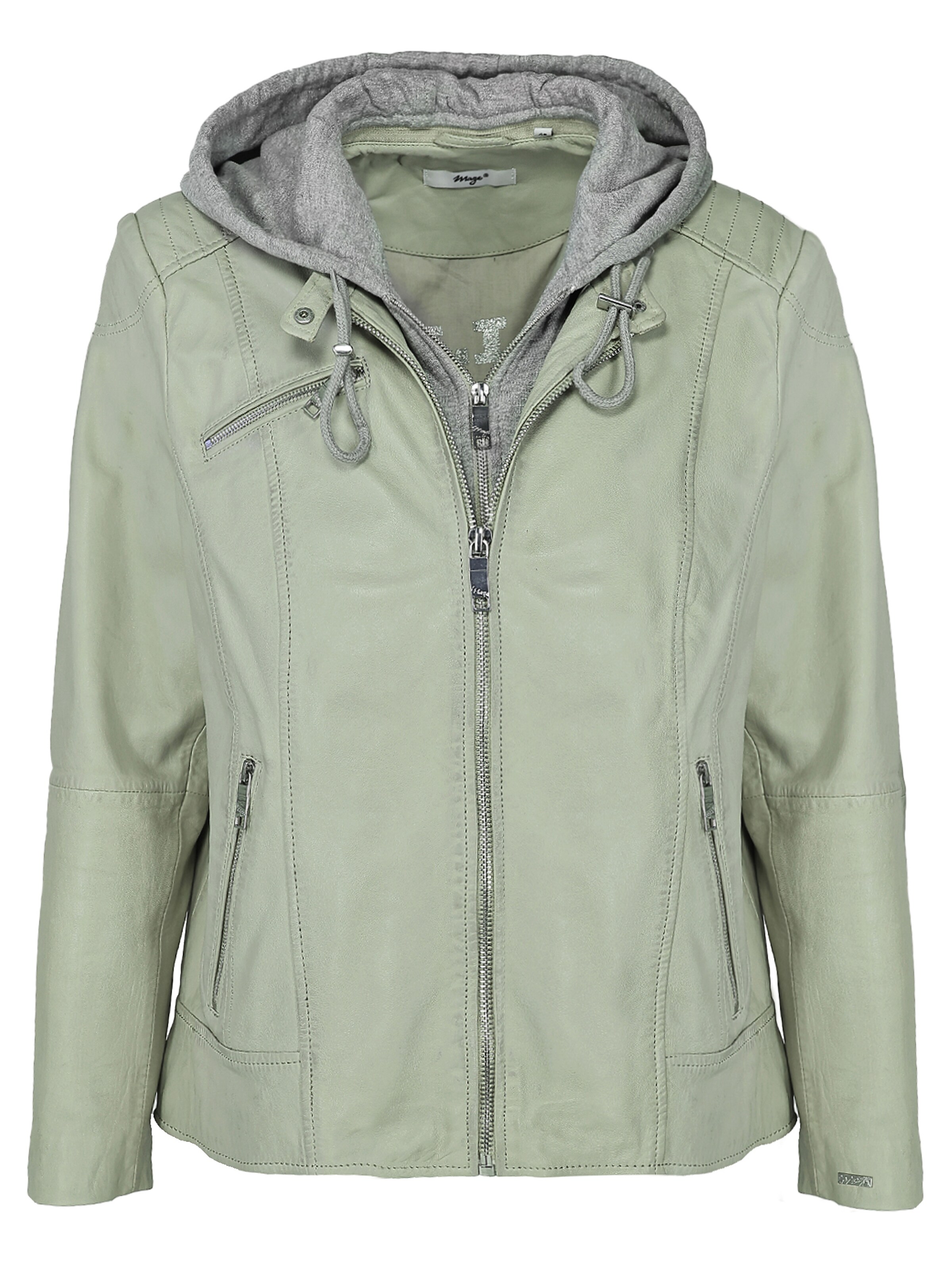 Maze Tussenjas in Groen: voorkant