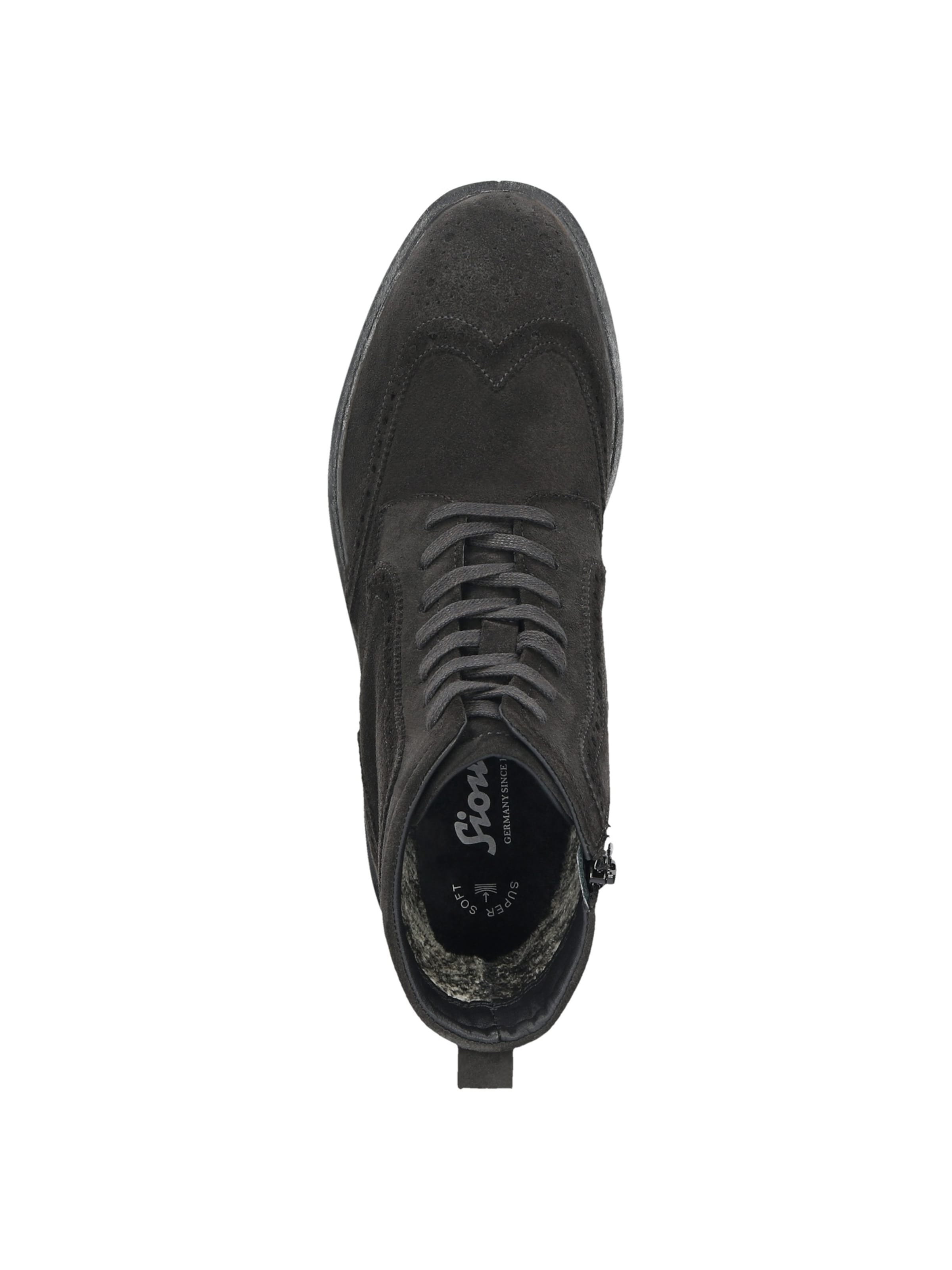 SIOUX Lace-up boots ' Rogtanos' in Grey