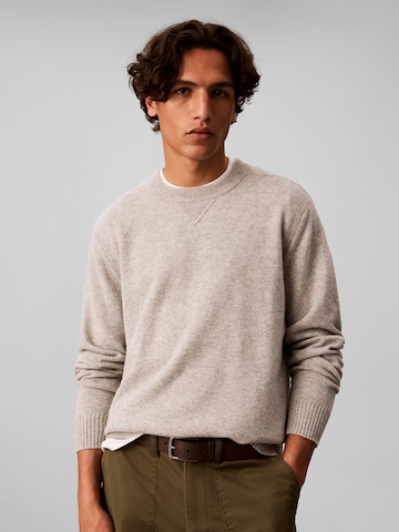 Calvin Klein Jeans Pullover in Grau: Vorderseite
