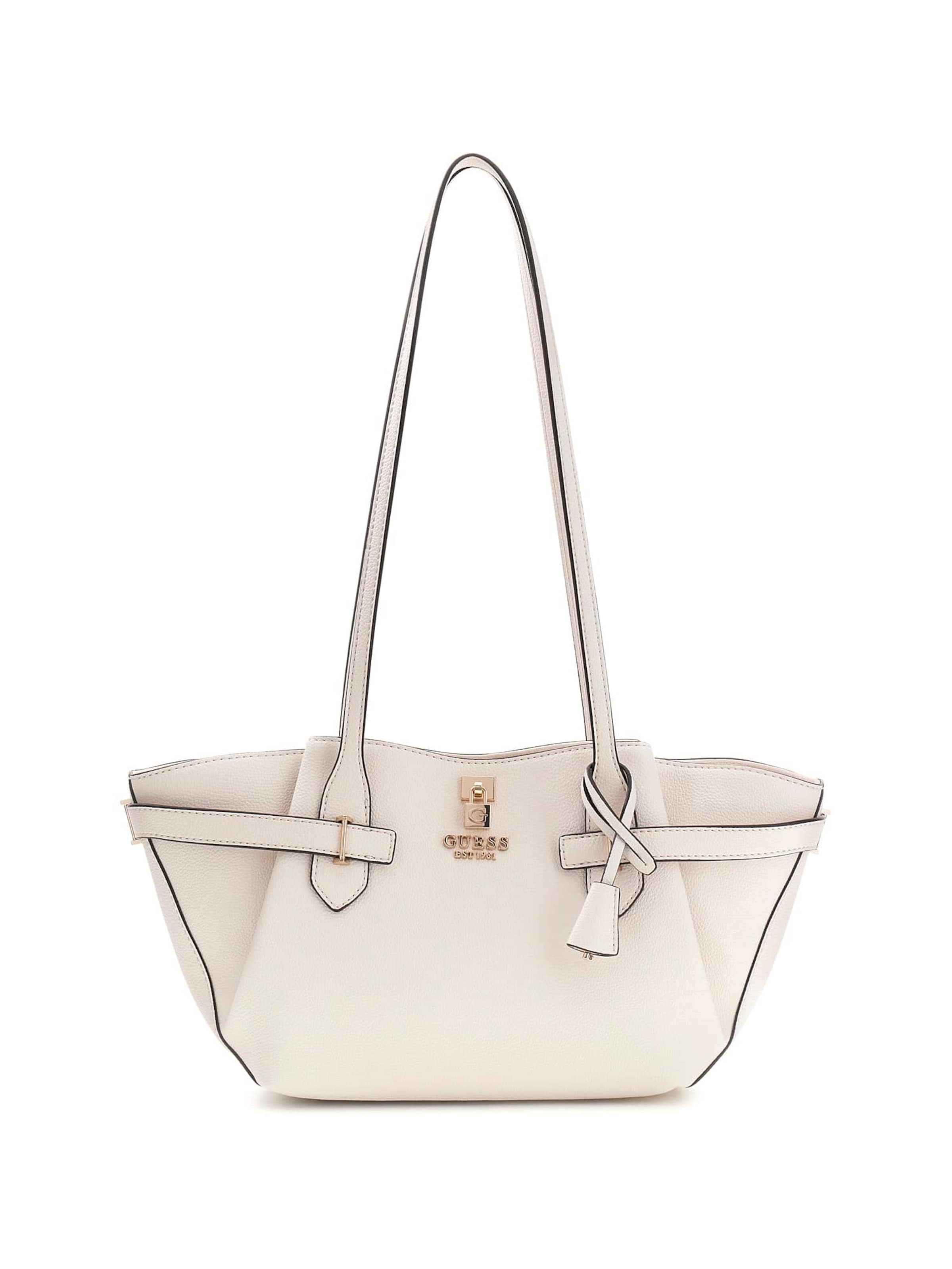 GUESS Shoulder Bag 'Yesba' in Beige: front