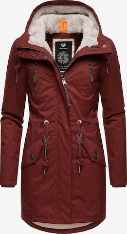 Manteau fonctionnel 'Elsie' Ragwear en rouge