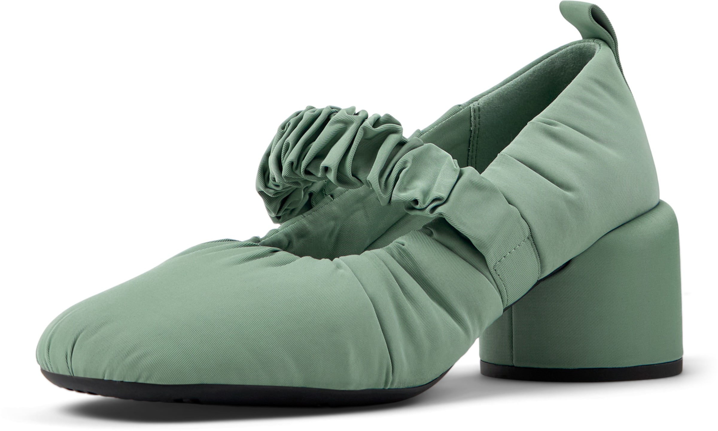 Ballerines à lanières 'Niki' CAMPER en vert : devant