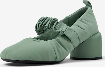 Ballerines à lanières 'Niki' CAMPER en vert : devant