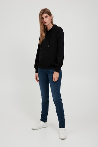 Fransa Sweatshirt 'BESWEAT' in Black