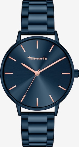 Tamaris Uhr in Blau: Vorderseite