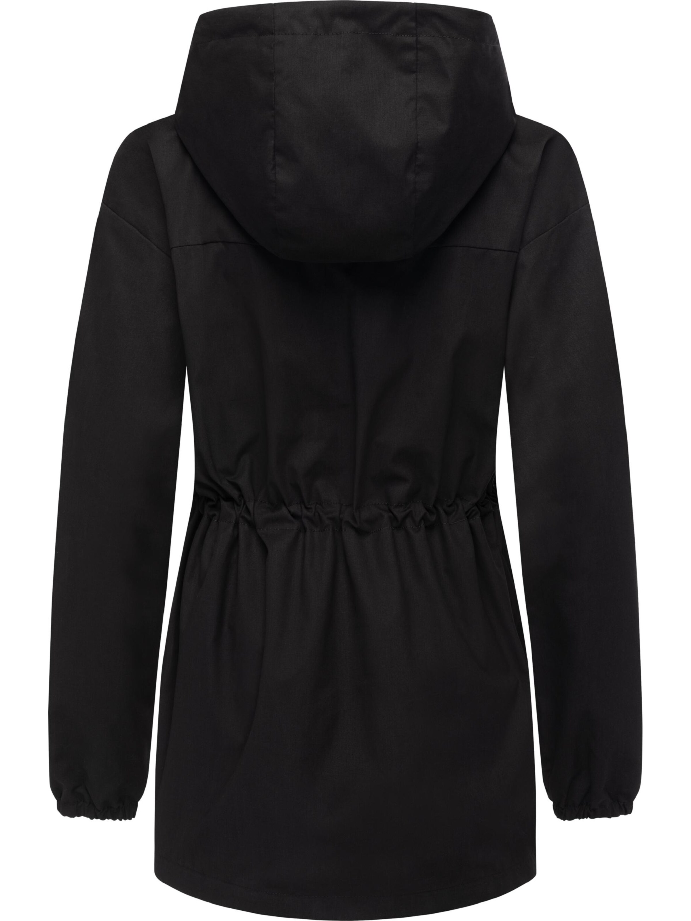 Ragwear Tussenparka 'Monadissimo B' in Zwart