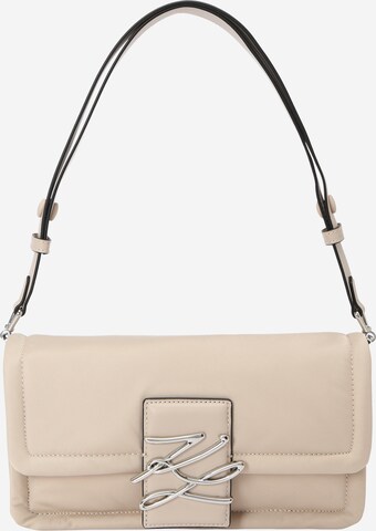 Borsa a spalla di Karl Lagerfeld in beige