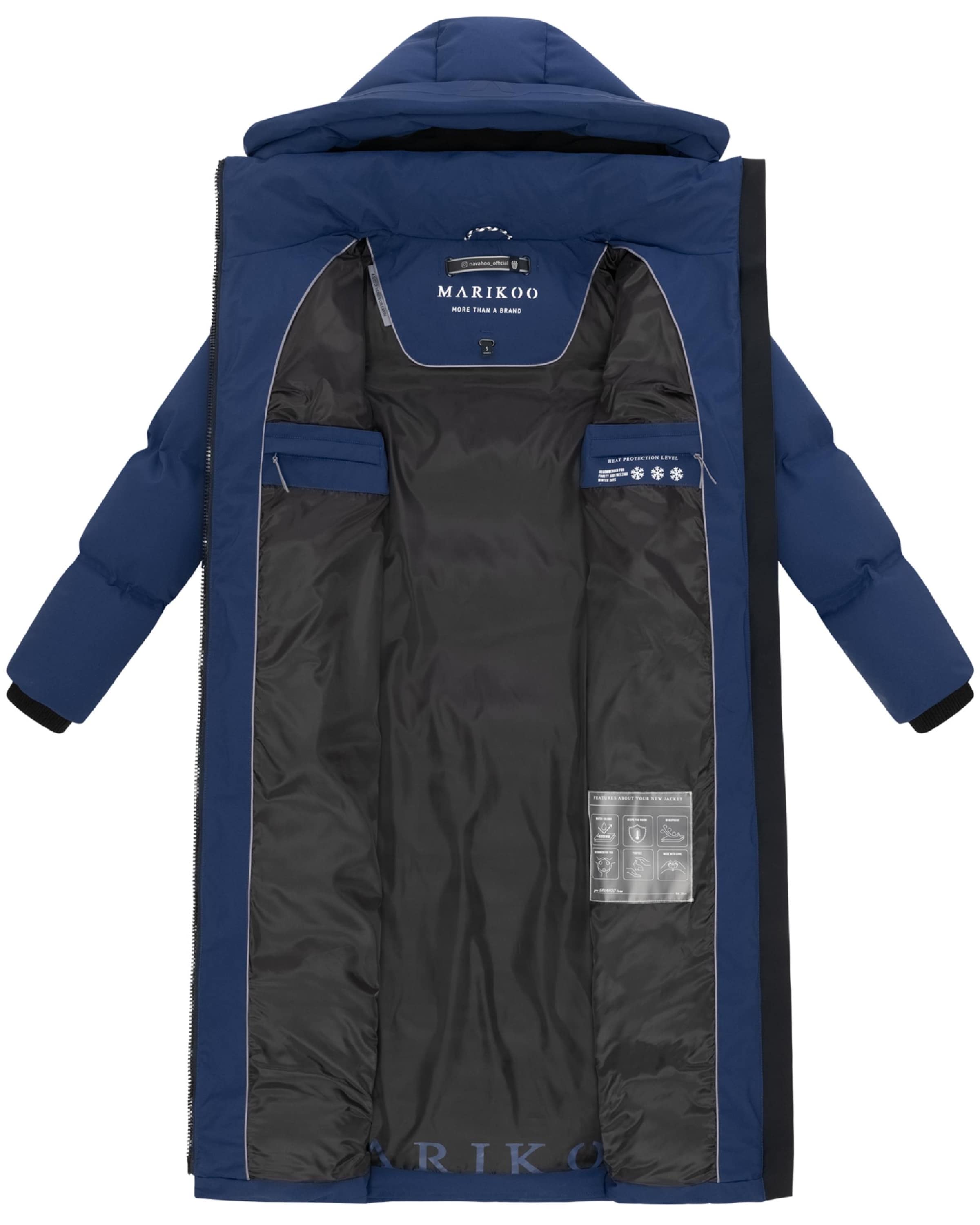 MARIKOO Λειτουργικό παλτό 'Tikoraa 16' σε μπλε