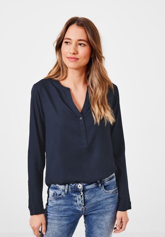 CECIL Blouse in Blue: front