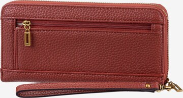 GUESS Wallet 'Alby' in Brown