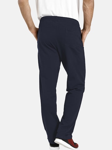 Regular Pantalon 'Narve' Jan Vanderstorm en bleu