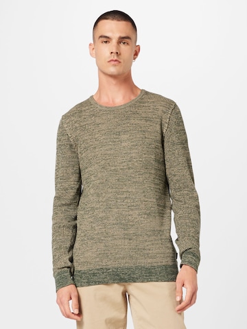 BLEND Sweater in Green: front