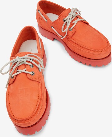 TOMMY HILFIGER Moccasins in Orange