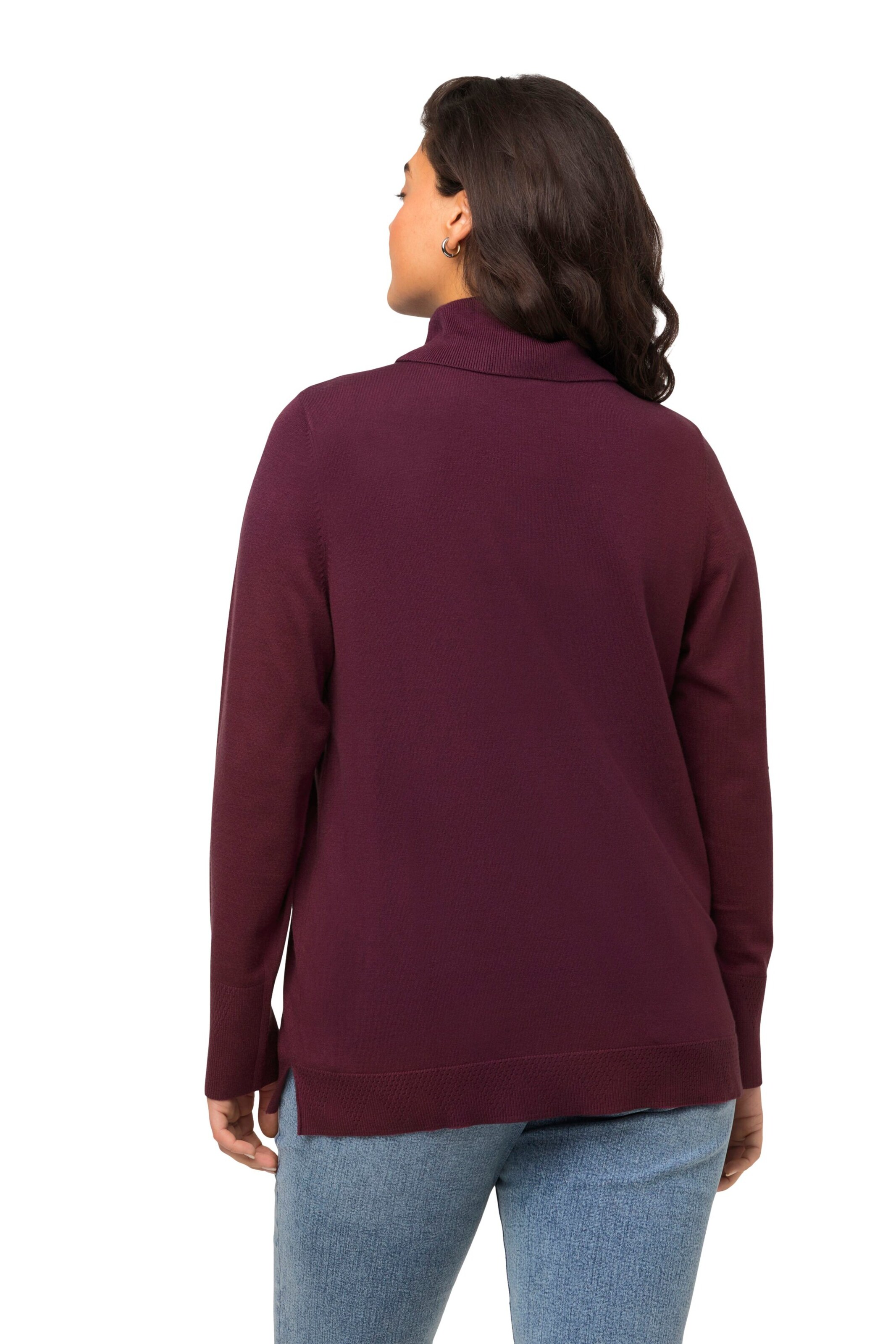 Ulla Popken Sweater in Purple
