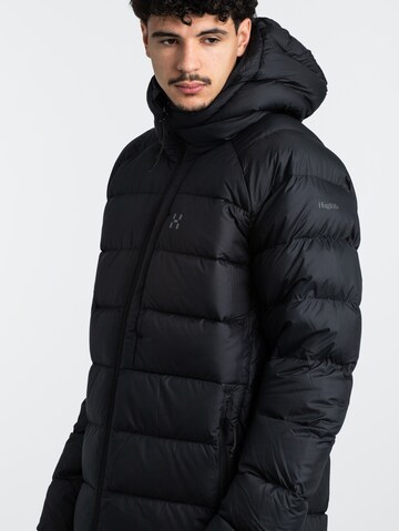 Haglöfs Athletic Jacket ' Rosson Down Hood Jacket ' in Black