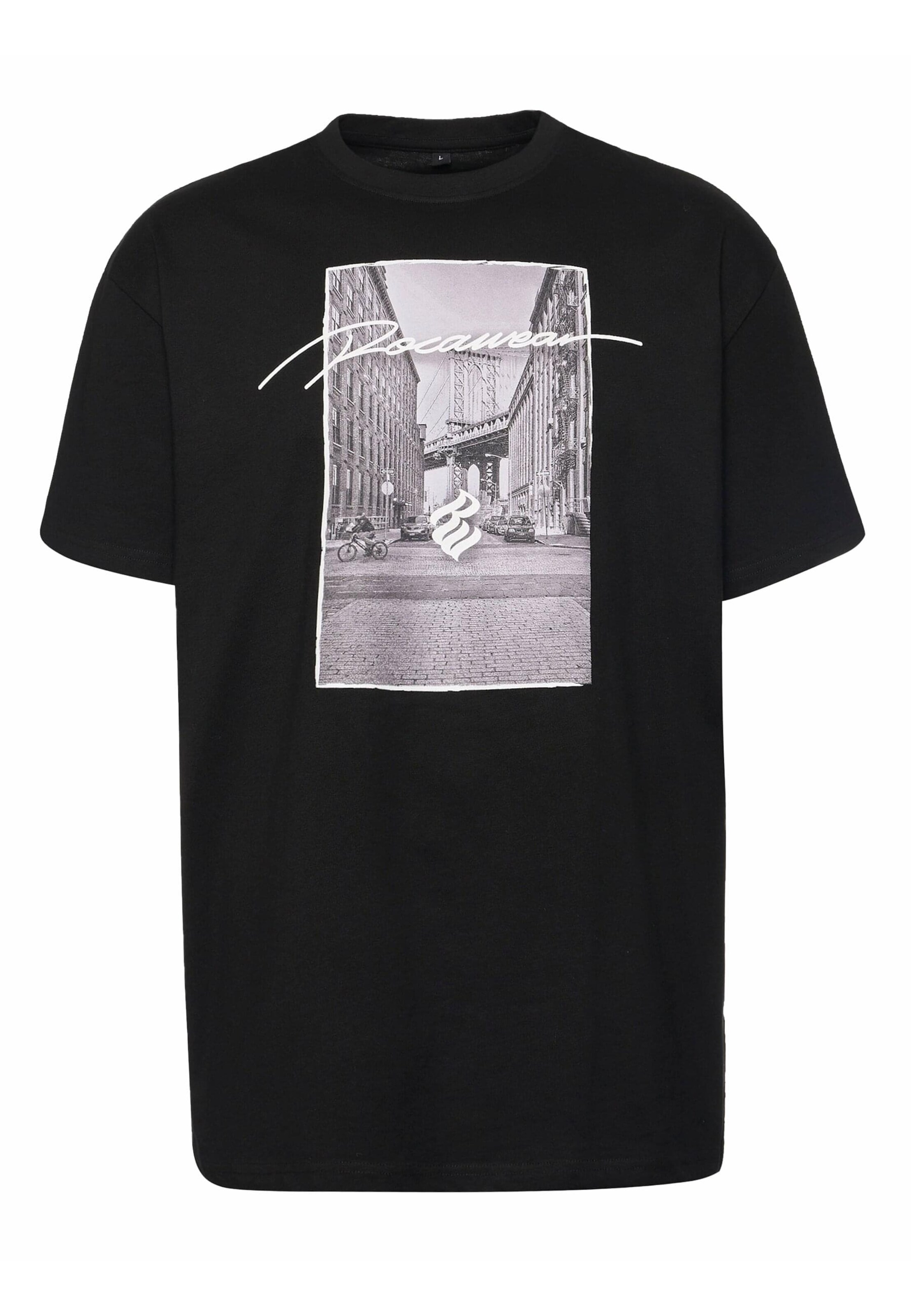 T-Shirt 'Rocawear Bushwick' ROCAWEAR en noir : devant
