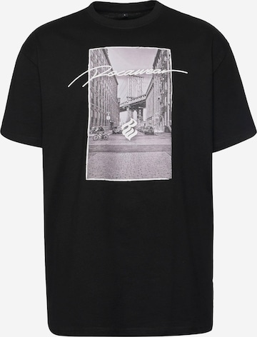 ROCAWEARMajica ' Rocawear Bushwick T-Shirt ' - crna boja: prednji dio