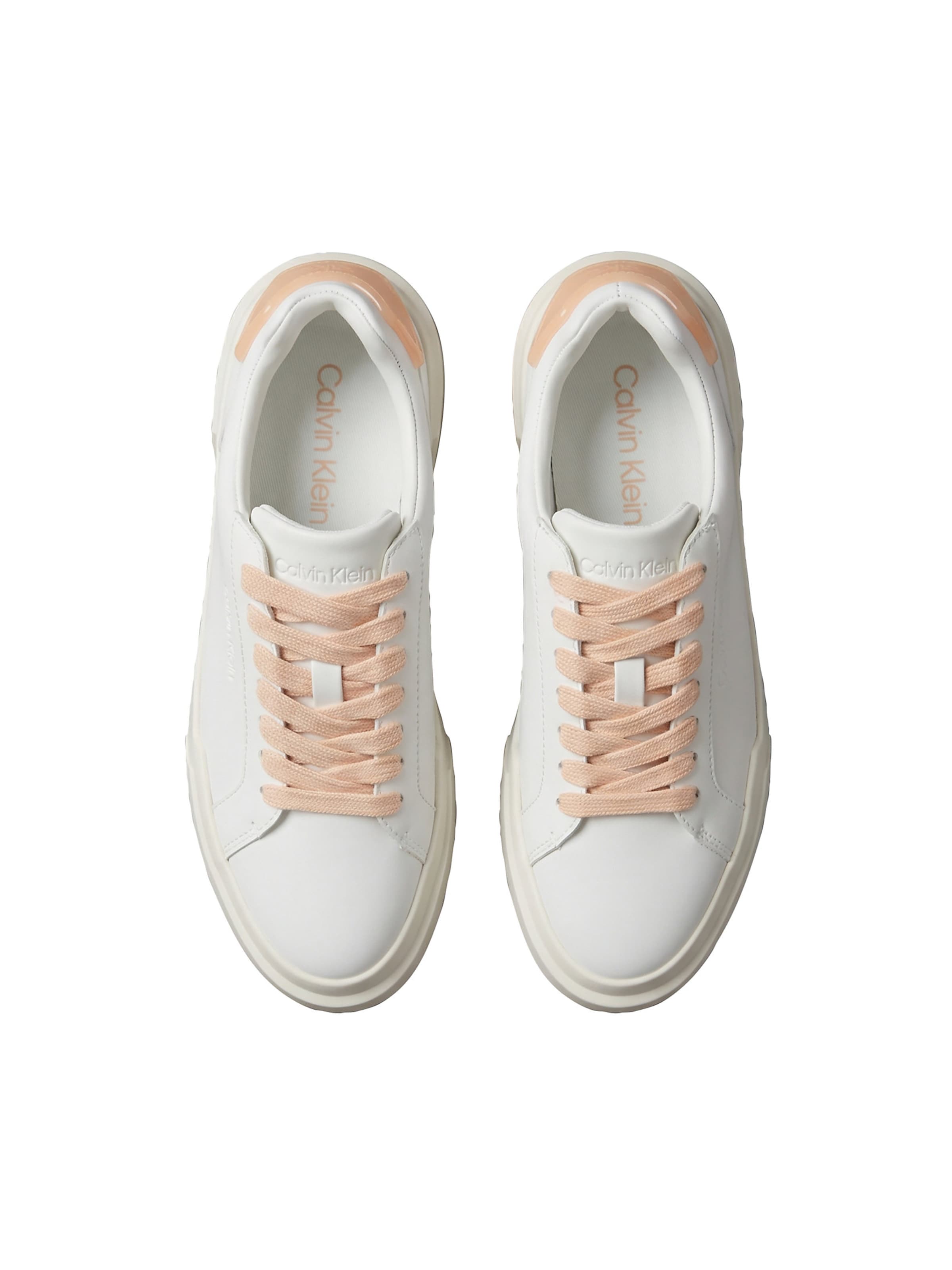 Calvin Klein Platform trainers in White