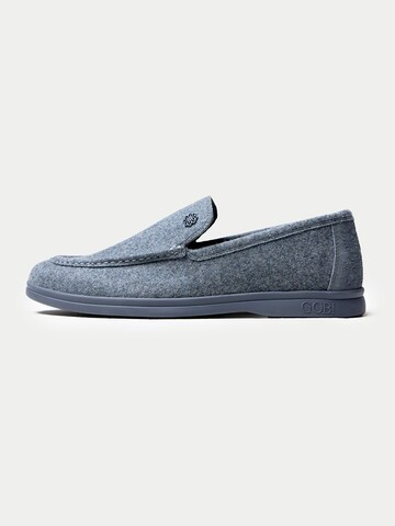 GOBI Cashmere Slipper 'Men's Cashmere Loafers'‌‌‌‌‌ in Grau