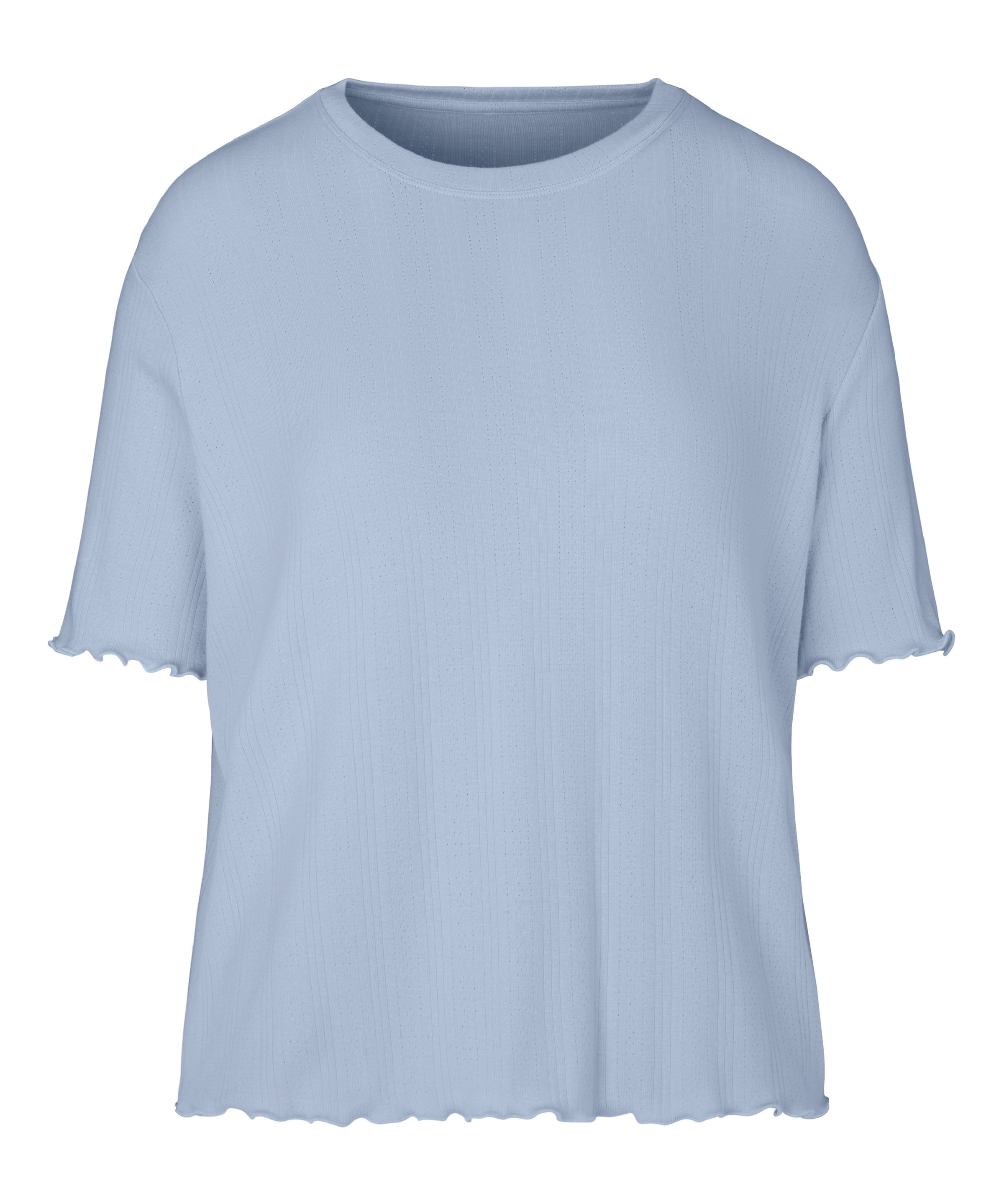 Hunkemöller Slaapshirt in Blauw: voorkant